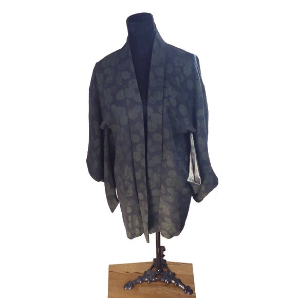 Men’s or Woman’s Short Japanese Kimona jacket Size Large - Picture 7 of 9